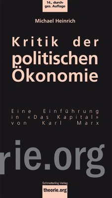 Kritik der politischen Ökonomie von Schmetterling Verlag
